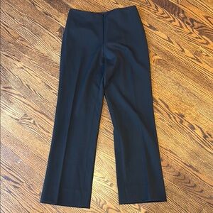 Z Fabrizio Gianni Women 4 Stretch Black Pantsuit with Front Zipper
